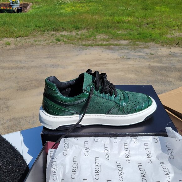 Mens Girotti Italian Sneakers - Picture 1 of 8